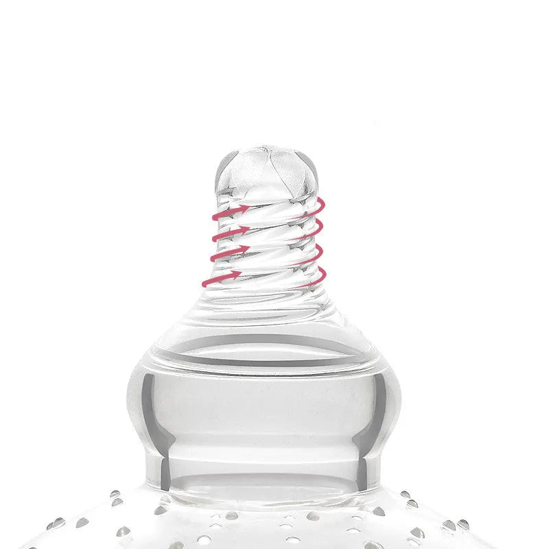 Nursing nipple protectors for flat, sunken, or cracked nipples and weaning support.