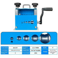 SD-017 manual wire stripping machine with 0.5-17mm diameter range and compact dimensions