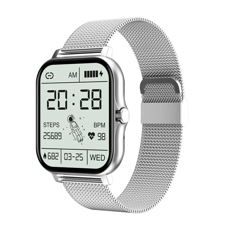Y13 Smart Watch featuring heart rate monitoring and Bluetooth call compatibility in various colours