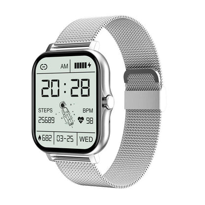 Y13 Smart Watch featuring heart rate monitoring and Bluetooth call compatibility in various colours