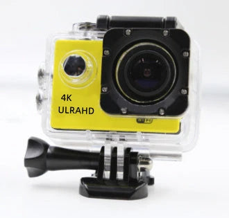 4K Waterproof Sport Camera with 30m depth resistance and 170 wide-angle lens
