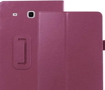 Samsung T560 flat leather protective case in various colours with foldable design