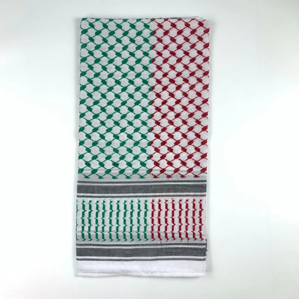 Keffiyeh jacquard square scarf 140cm polyester men's headscarf Middle Eastern style