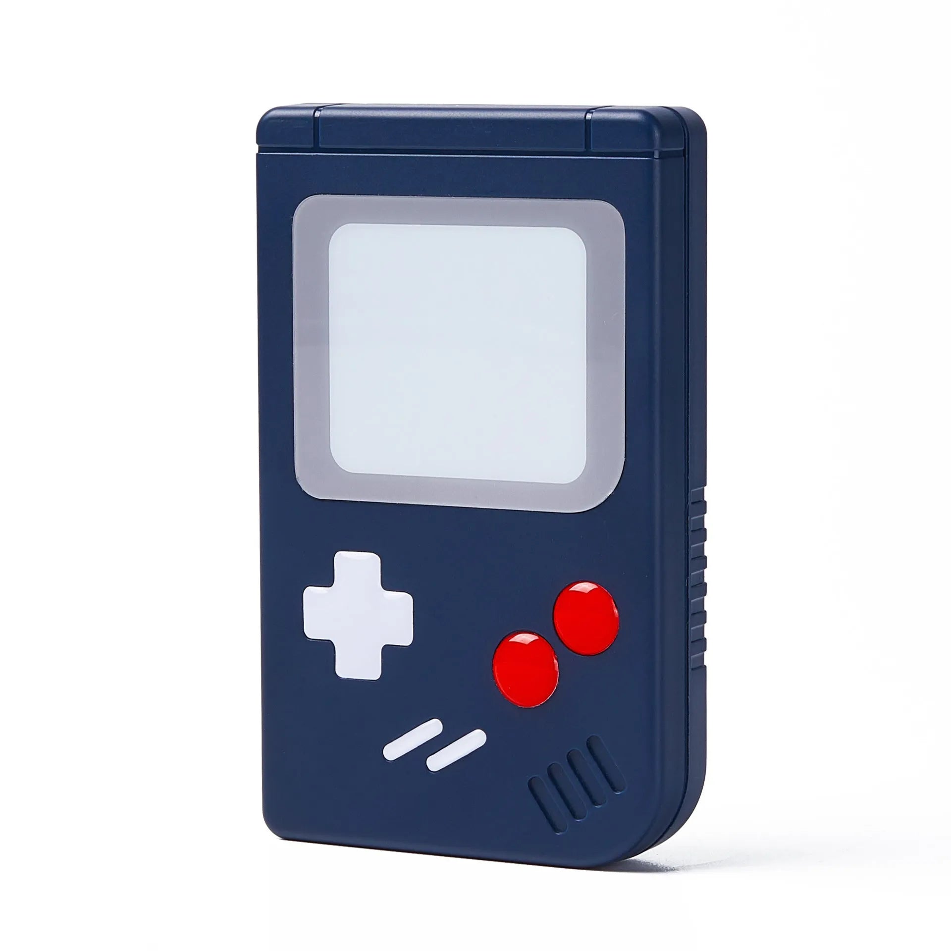 Nintendo Switch game card storage box in blue, pink, and white colours