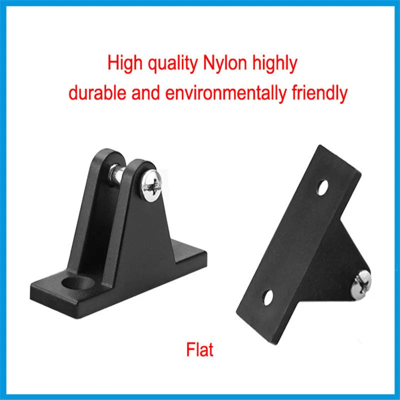 Nylon bimini top sliding cap and sleeve combination suit for 22mm or 25mm marine boat hardware