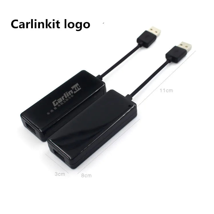 Android car navigation CarPlay module USB adapter in black and white colour options