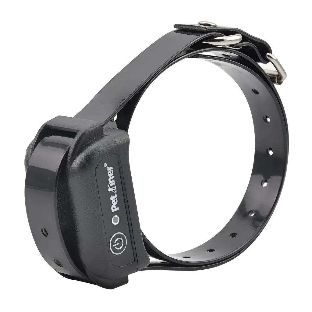 998DBB remote dog training collar with blue LCD screen and waterproof TPU receiver for two dogs