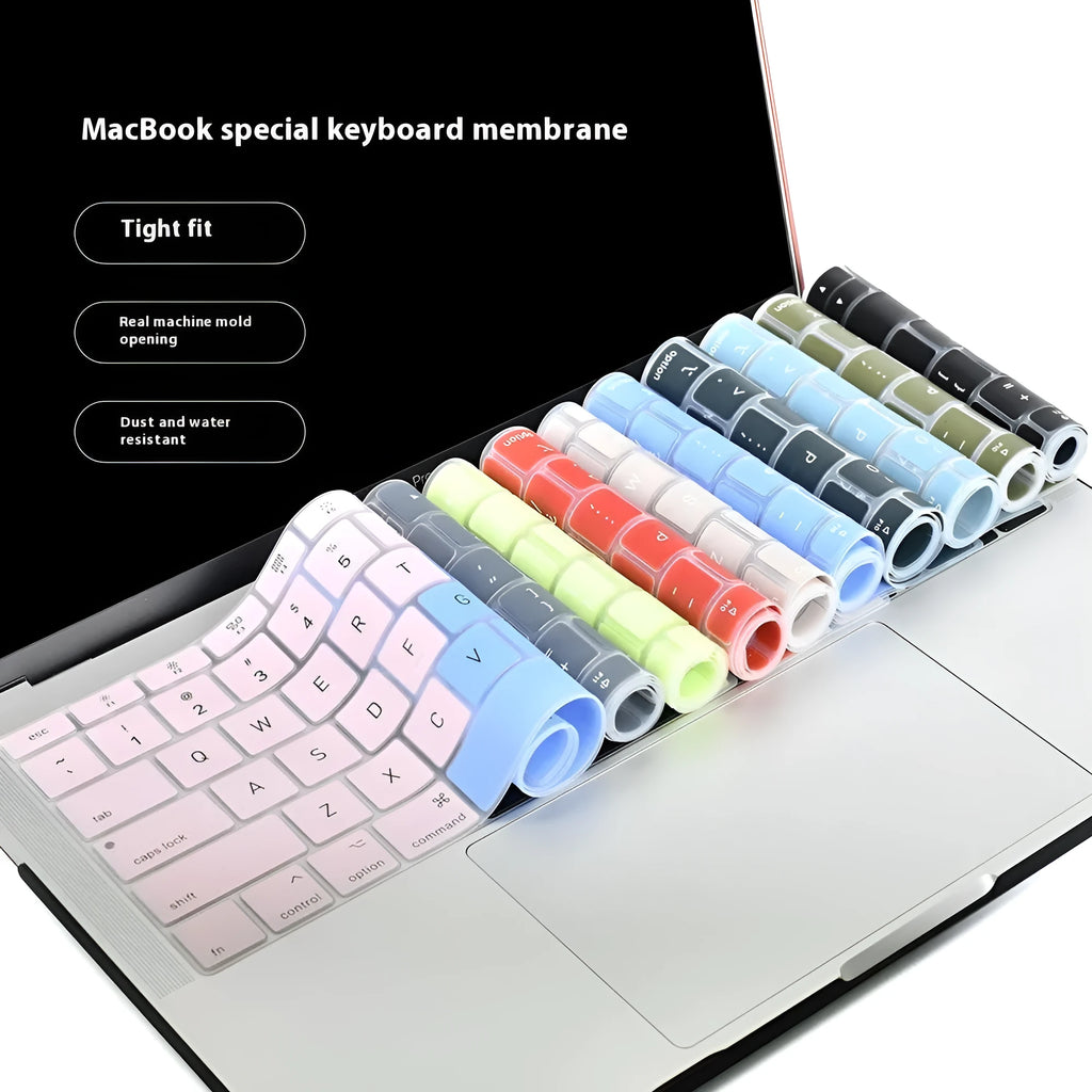 Silicone keyboard cover for MacBook Air11 with high-definition printing and cutout keys