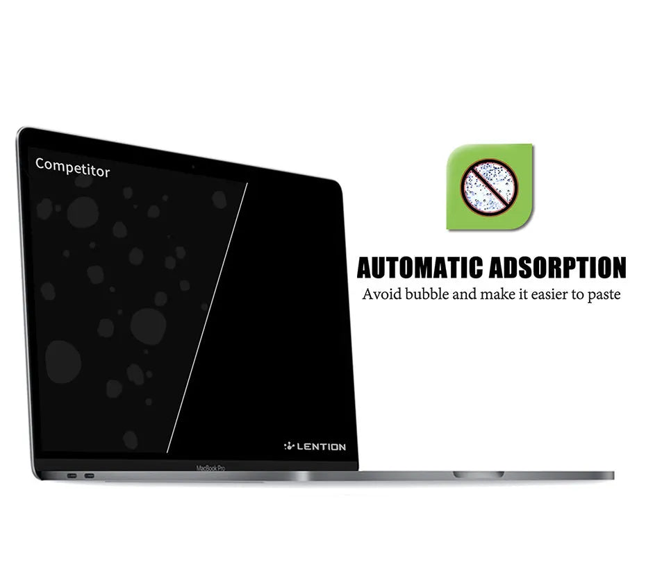 Lansheng matte anti-glare screen protector film for 13-inch MacBook Pro laptop.