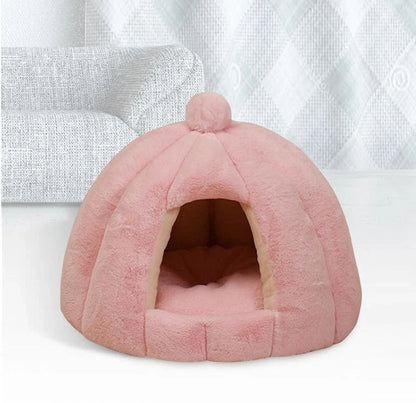 Pumpkin bag cat litter kennel in various colors, foldable and washable design