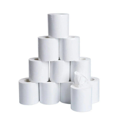 80g hotel roll paper made from 100% wood pulp, ideal for commercial use