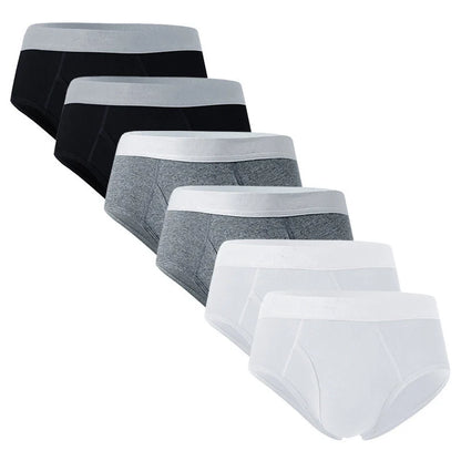 Men's summer triangle pants in pure cotton, available in black, dark grey, and white