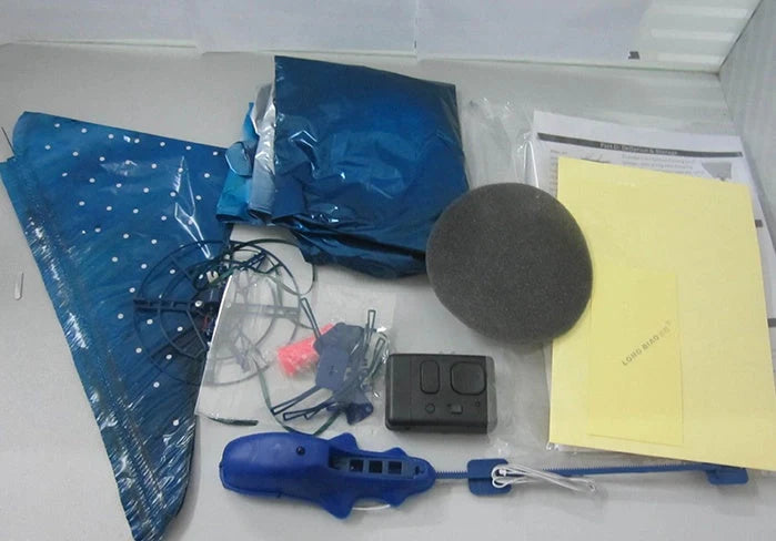 Remote control flying shark toy with lifelike movements for indoor play