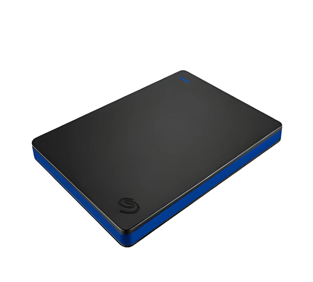 Seagate 2.5 inch portable external hard drive in black with USB 3.0 cable