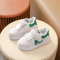 Baby Bear cartoon design children's sports shoes in artificial leather with rubber sole