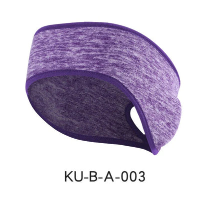 Warm and windproof ear muffs with soft, breathable design for cold weather running and outdoor activities