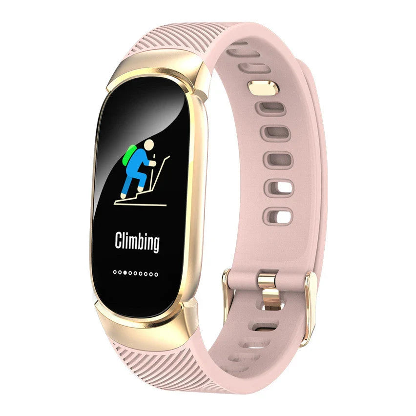 Versatile smart sports bracelet with vibrant display, heart rate monitoring, and advanced fitness tracking features