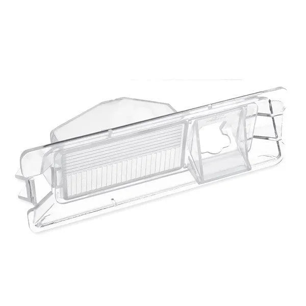 Nissan Marchi car rear view camera housing shell in transparent plastic measuring 73x32x11cm