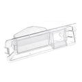 Nissan Marchi car rear view camera housing shell in transparent plastic measuring 73x32x11cm