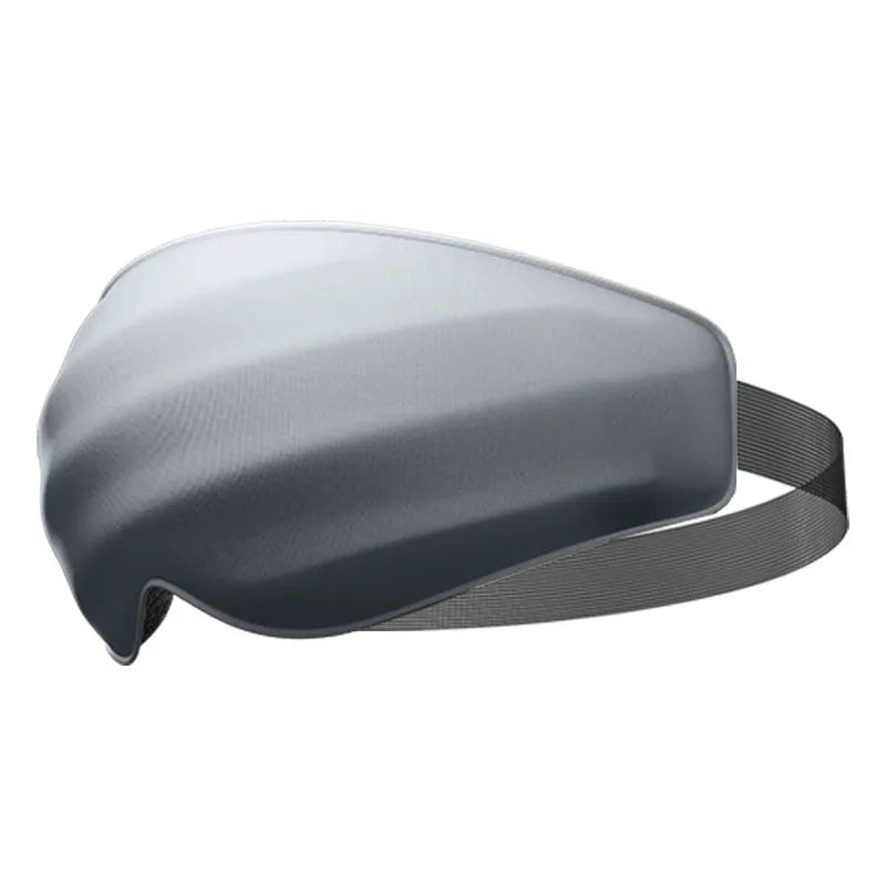 3D three-dimensional shading eye mask in black made from nylon and polyurethane for sleep and eye fatigue relief