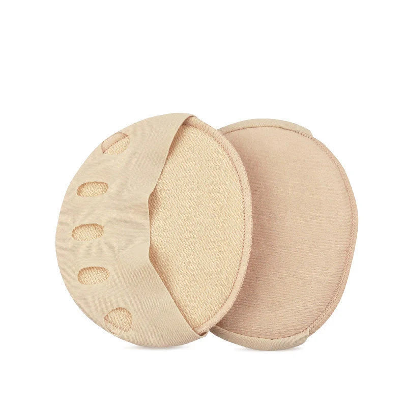 Invisible five finger socks with forefoot cushion pads for foot pain relief
