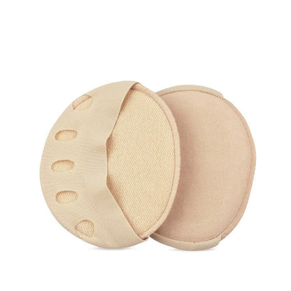 Invisible five finger socks with forefoot cushion pads for foot pain relief