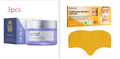 Neck firming cream in a white jar with gold lid, 50g, for reducing wrinkles and sagging skin