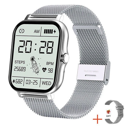 Y13 Smart Watch featuring heart rate monitoring and Bluetooth call compatibility in various colours