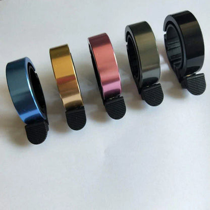 Aluminum alloy bicycle bell for mountain and road bikes with 90dB sound