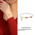 S925 sterling silver bracelet with a cold enamel crafted koi and natural Hetian jade element.