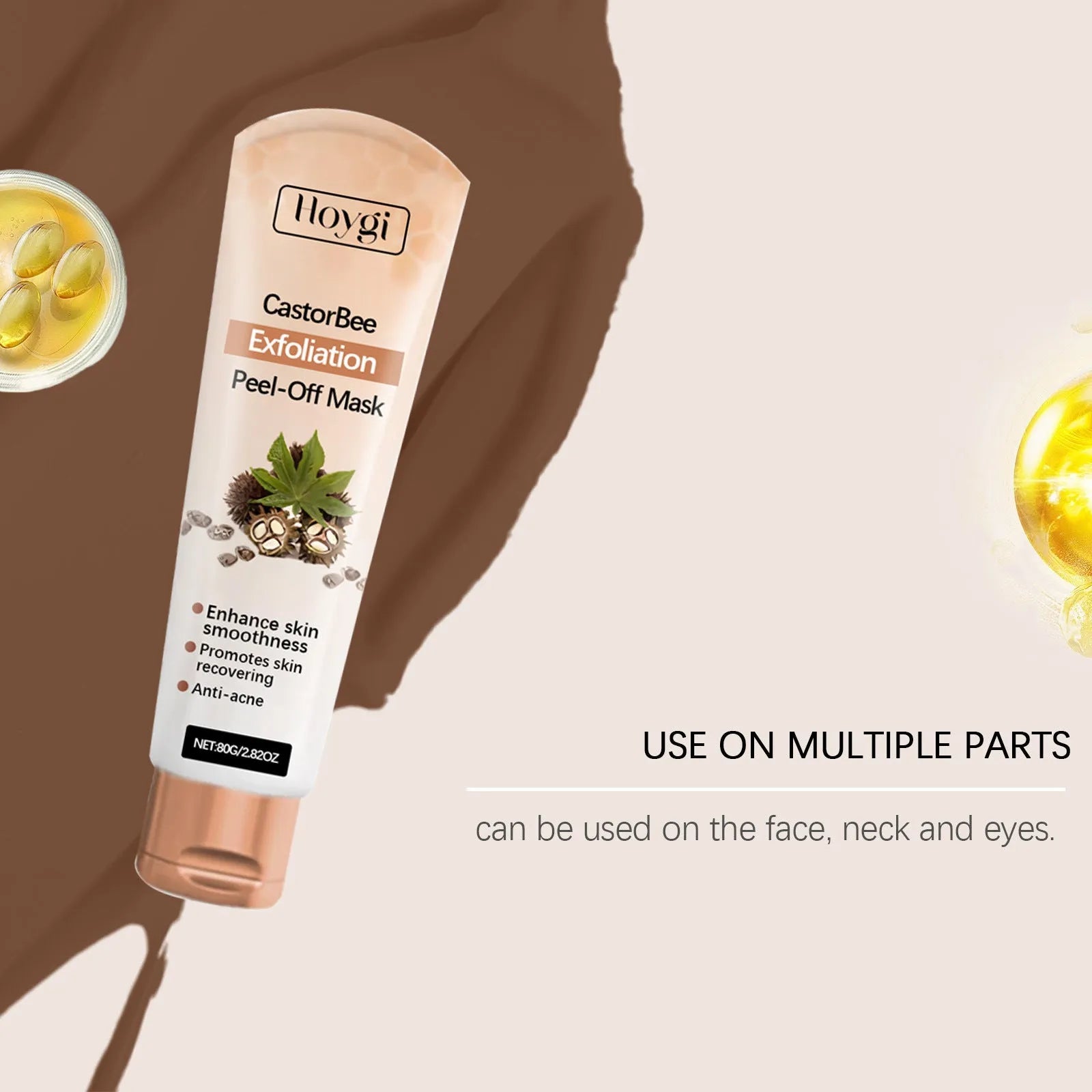 80g tube of collagen and bee venom facial mask for moisturising and hydrating treatment