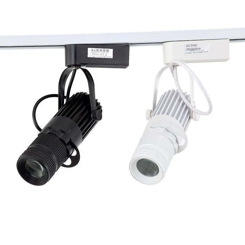 LED spotlight adjustable focus ceiling light aluminium shell 3000K warm white 6000K cool white