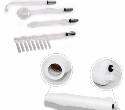 High-frequency electrotherapy beauty instrument for acne treatment and skin healing