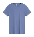 Men's round neck ice fibre pullover top in Army Green colour for business attire