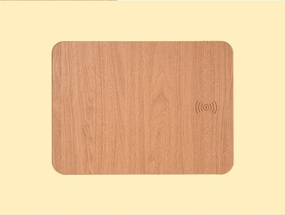 Wooden wireless charger with QI 1.1 standard and 5W output