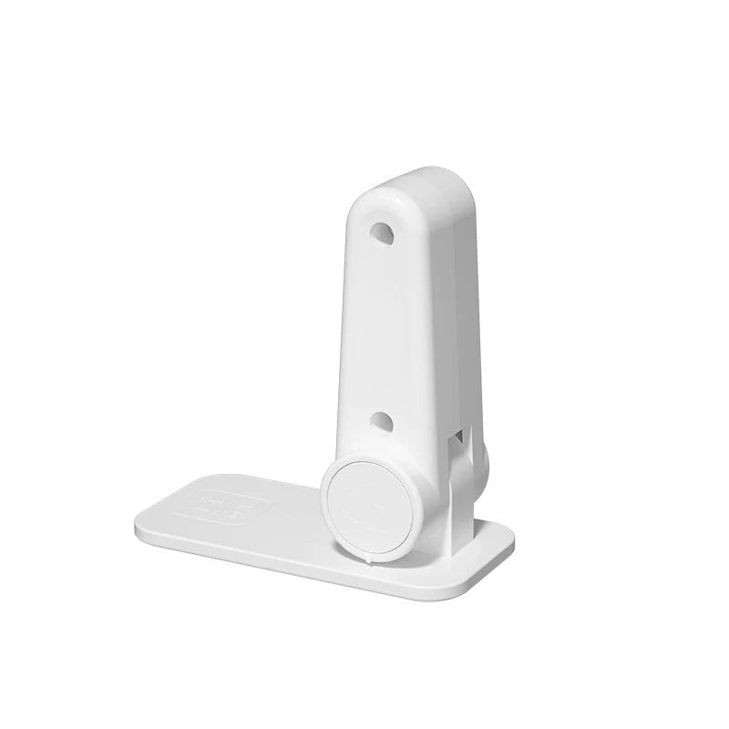 Child and pet safety door lever lock in FS16 Apple White, made from durable ABS material