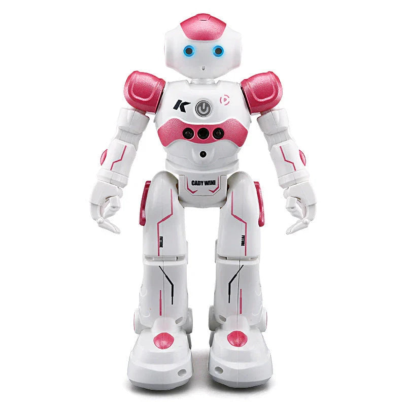 Smart Dancing Robot Toy with Remote Control, Gesture-Controlled Movement, Singing Capability, and Synchronized LED Lights