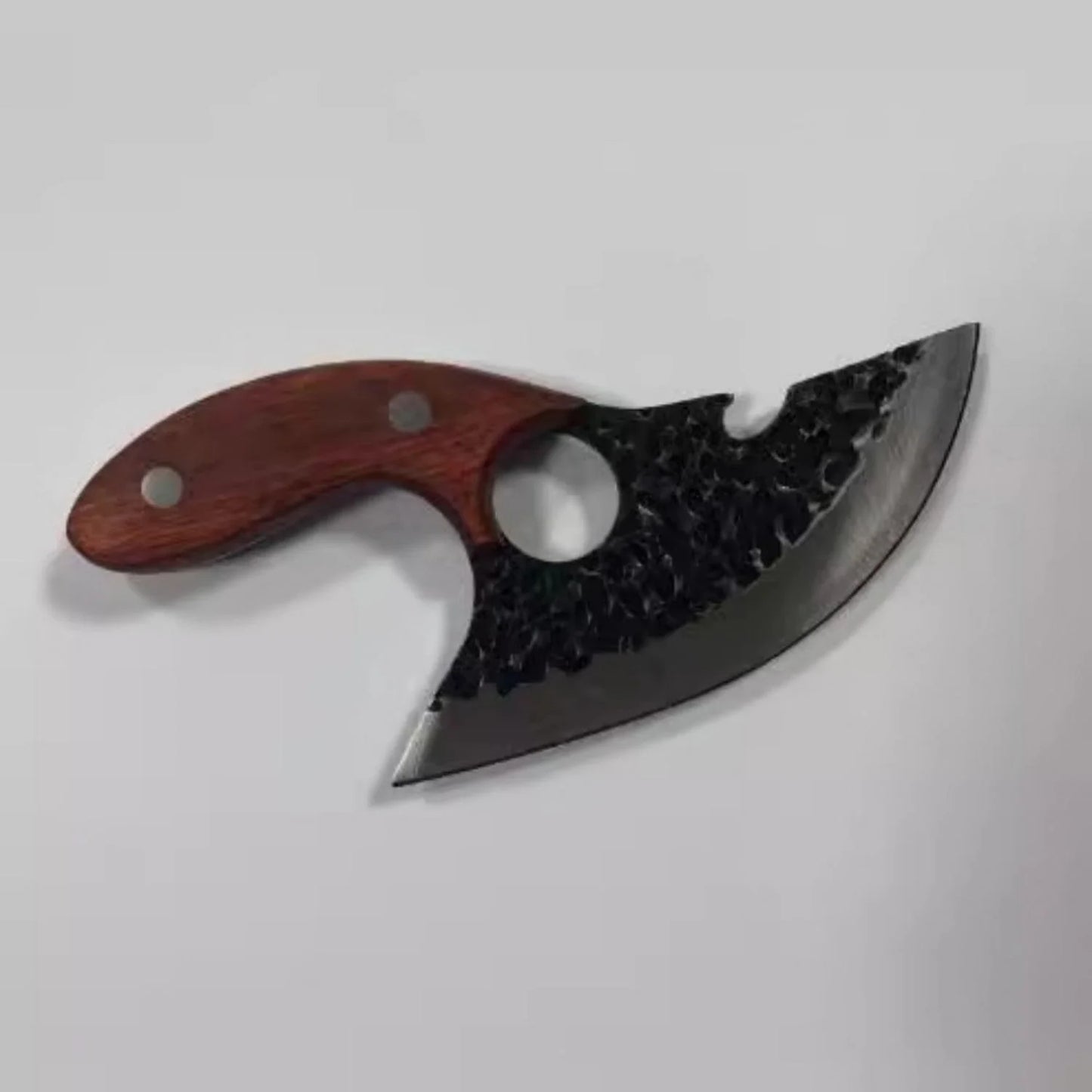 High carbon stainless steel chef's knife with 182mm blade and ergonomic handle