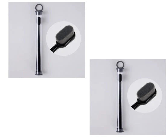 Ultra-fine nylon toothbrush with super soft 2.3cm bristles for sensitive gums