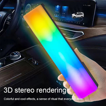 3D RGB Light Pick-up Table Top Ambiance Lamp with dynamic music-responsive lighting