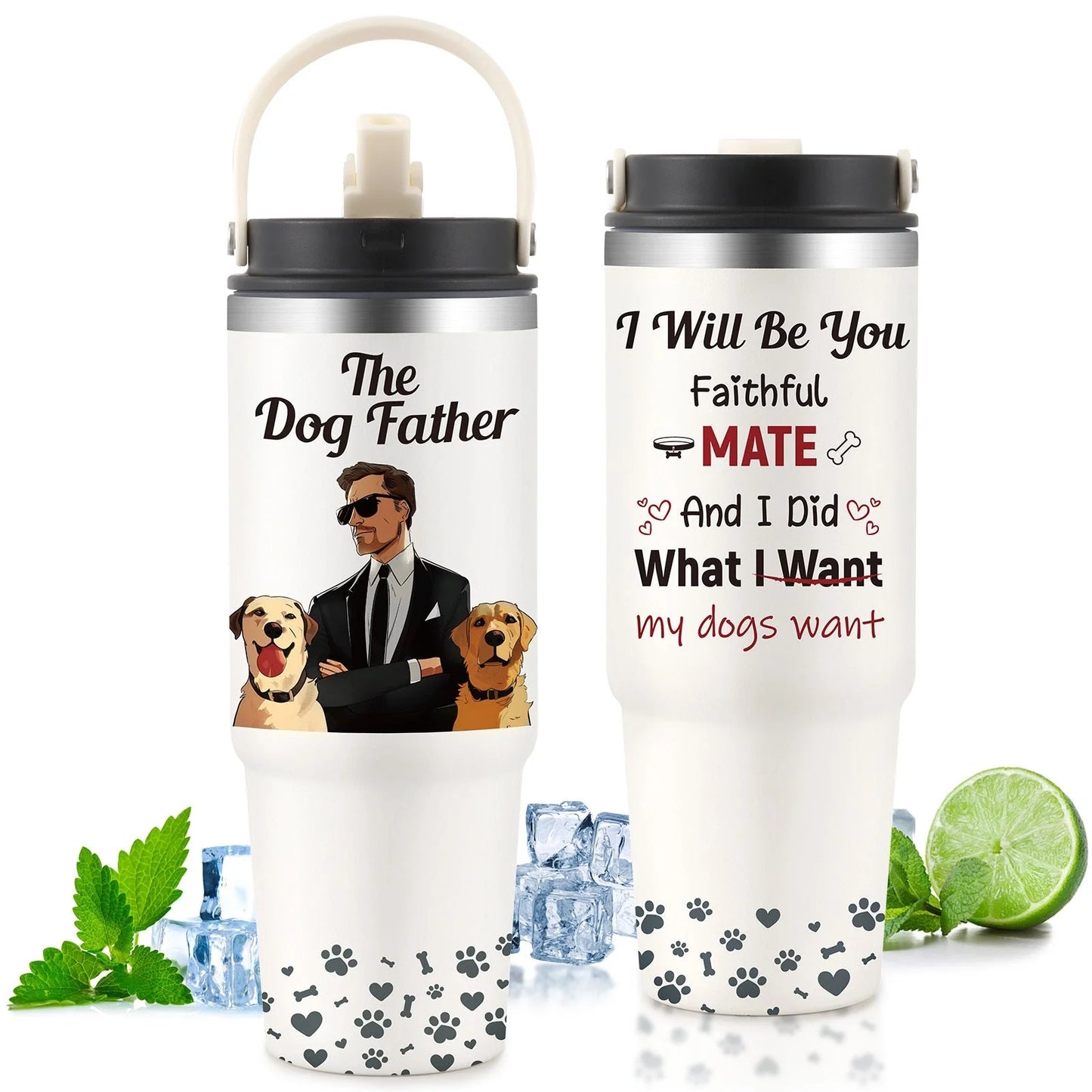 30oz stainless steel cup with double-wall vacuum insulation for temperature control