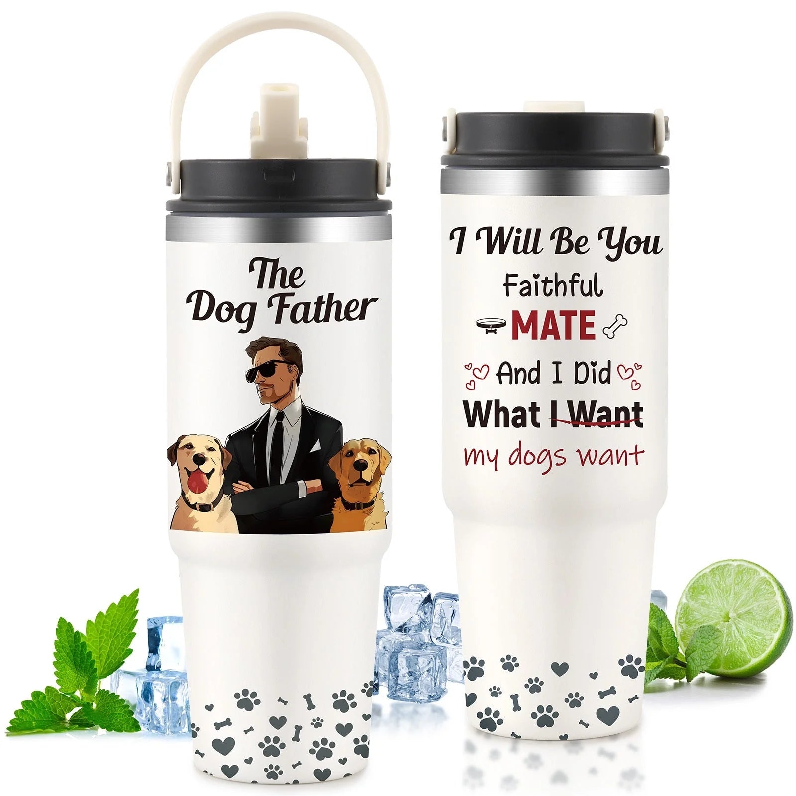 30oz stainless steel cup with double-wall vacuum insulation for temperature control