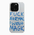 Retro art design hard shell iPhone case with large cutouts for buttons and camera