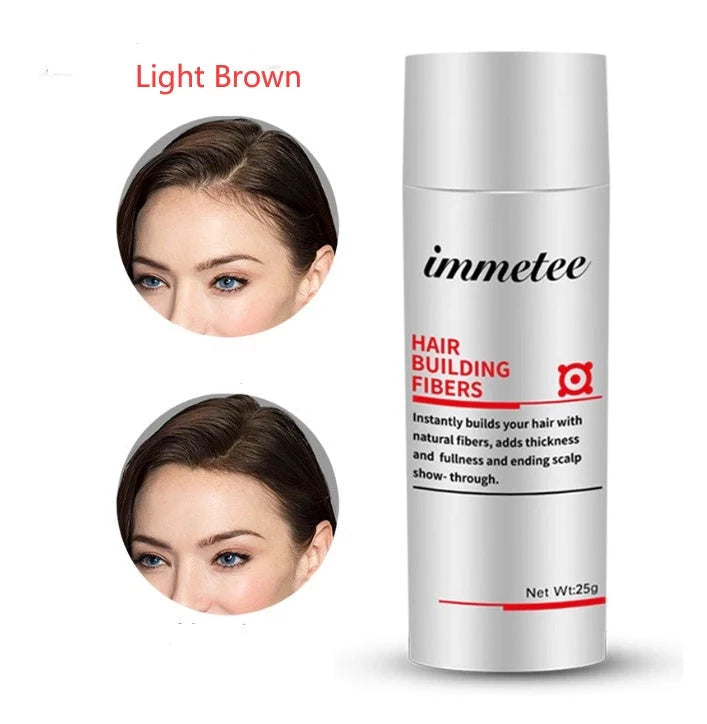 Imetee plant hair additive fibre powder for natural thinning hair coverage