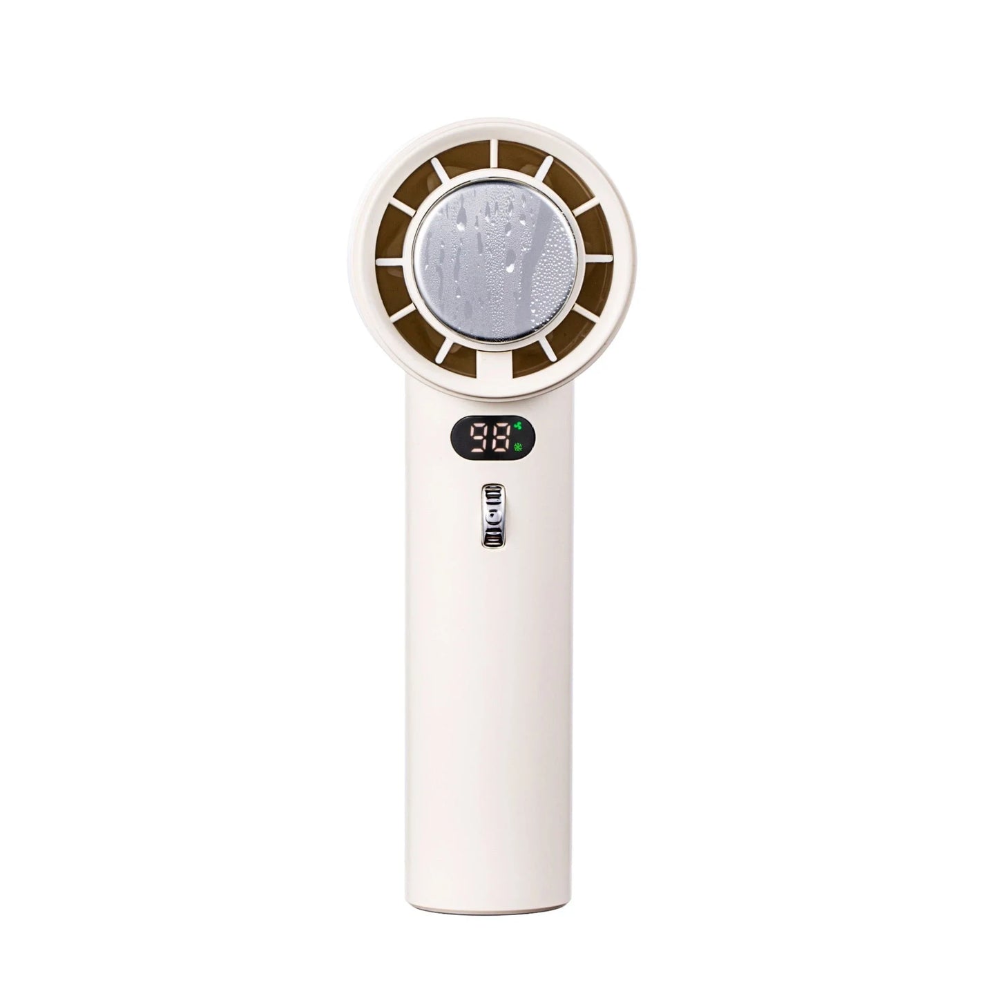 Portable Handheld Turbo Fan with Adjustable Cooling and Long-Lasting Battery - Compact Personal Cooling Device