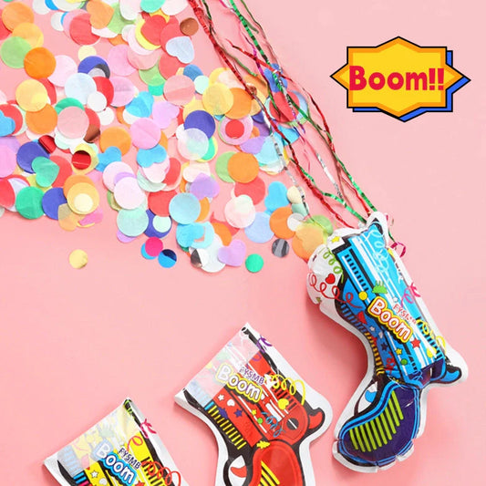 Hand-held automatic inflatable spray balloon for parties and celebrations