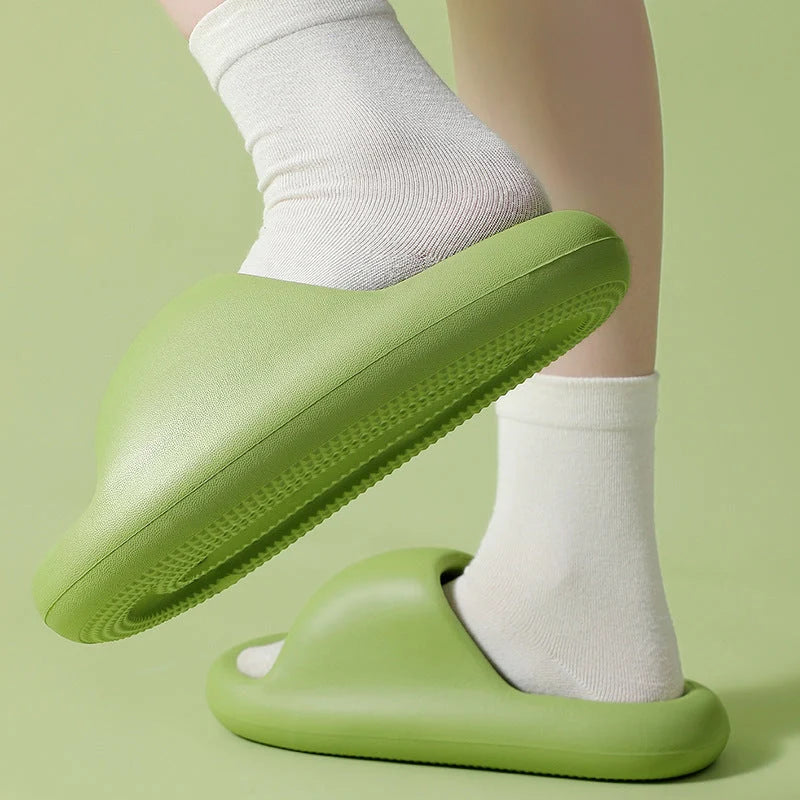 Bread Shoes Soft Slippers in various colours with thick sole for summer comfort