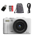 CCD HD digital camera with WiFi transmission, plastic body, full HD screen, 11.5cm x 4.6cm x 6.95cm
