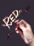 22cm long ABS plastic pen spinning practice pen for beginners with various colour options