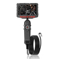Industrial pipeline inspection camera with 6mm probe and 7-inch display for micro hole detection